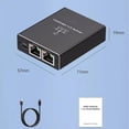 thumbnail image 7 of Gigabit network distributor RJ45 network port 1 to 3 network cable splitter simultaneous Internet access switch router, 7 of 7