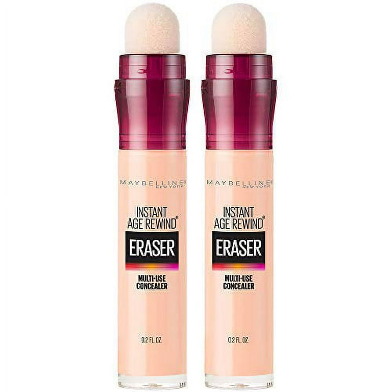 Maybelline Instant Age Rewind Eraser Dark Circles Treatment Multi-Use  Concealer, Light Honey, 0.2 Fl Oz (Pack of 2) (Packaging May Vary)
