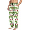thumbnail image 4 of GZHJMY Christmas Snowman Pajama Pants for Men, Lounge Pants Lightweight Men Pajama Bottoms with Drawstring Pockets, Christmas New Year Birthday Gifts, Small, 4 of 6