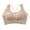 #1Racerback Beige, variant on Womens Floral Secret Comfort Rose Bra,Rose Bra Floral Secrets Brassiere With Back Support Push Up Umderwear Plus Size Bralettes Lace Butterfly Daily Bras