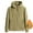 Black, variant on Hoodie Mens Shirts Hooded Drawstring Adjustable Shirt Winter Solid Color Thickened Fleece Double-sided Rocking Hooded Padded Sweater Jacket Everyday,Streetwear,Outdoor Sports Clothing Shirts For Men