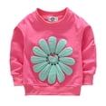 thumbnail image 4 of 1T 2T 3T 4T Kids Baby Girl Outfits Set Long Sleeve Sweatshirts Tops Pants Outfits Clothing Christmas Gifts, 4 of 12