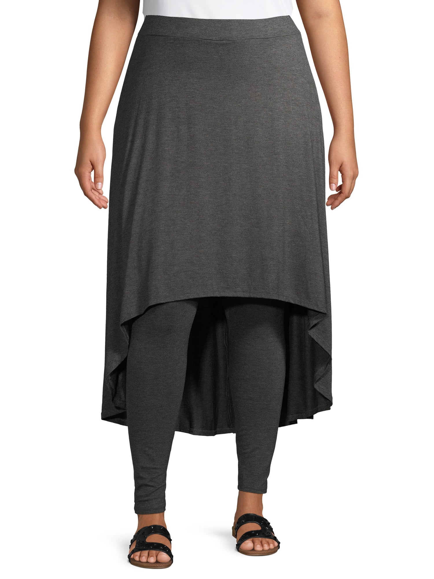 plus size skirt pants