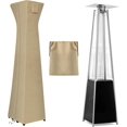 thumbnail image 1 of Housses Imperméables pour Chauffage de Patio Extérieur avec Fermeture Éclair et Sac de Rangement, Housse de Chauffage Robuste au Propane Antipoussière, Résistante aux UV et Coupe-Vent pour Chauffage sur Pied, 1 Paquet-90hx23lx23w Pouces Camel, 1 of 7