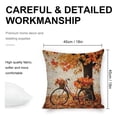 thumbnail image 2 of flowerslinen throw pillowcase decoration pillowcase gifting preferred 18x18 inch cushion cover 2 sets sofa pillowcase sofa bedroom living room car, 2 of 8
