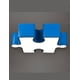 thumbnail image 2 of Lampara De Techo Rompecabezas Infantil Azul, 2 of 4