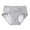 Dark Gray, variant on Baywell 4 Pack Menstrual Period Underwear for Women Mid Waist Cotton Postpartum Ladies Panties Briefs Girls (Weight)88-165LB