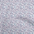 thumbnail image 1 of oneOone Rayon Violet Fabric Floral Craft Projects Decor Fabric Printed By The Yard 56 Inch Wide, 1 of 4