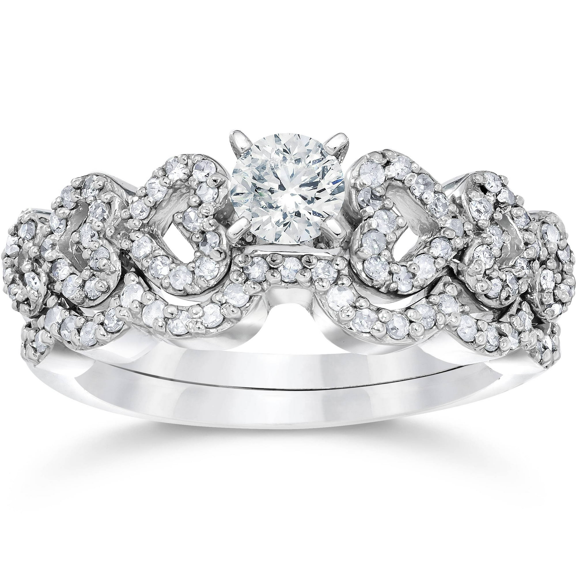 Heart diamond ring walmart best sale