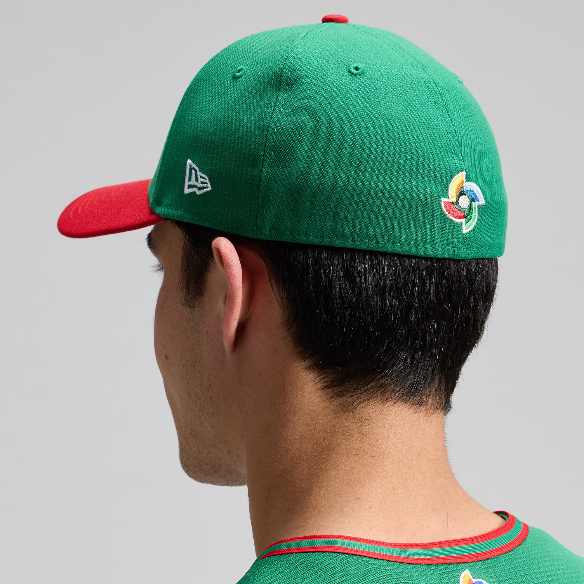 Men's New Era  Green/Red Mexico Baseball 2026 World Baseball Classic 59FIFTY Fitted Hat