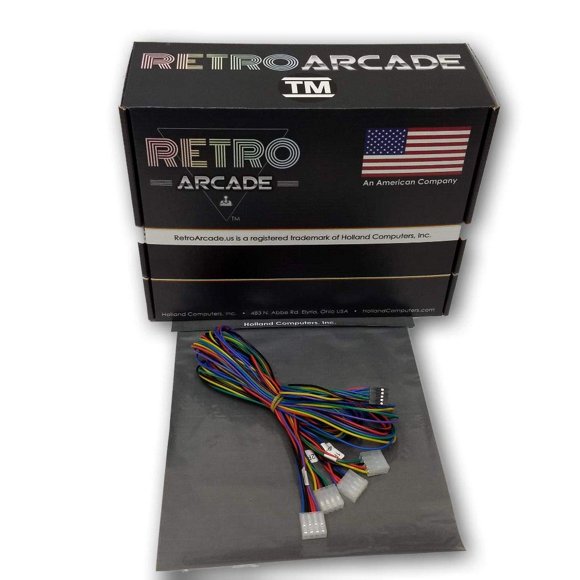 Jamma Trackball Interface Wiring Harness for 3" Trackball for 138-in-1, 276-in-1, 352-in-1, 412-in-1