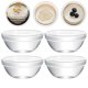 thumbnail image 2 of 4Pcs Household Glass Bowls Transparent Serving Bowls Multi-function Food Bowls, 2 of 4