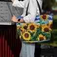 thumbnail image 6 of Rocae Landscape With Sunflowers for Large Women's Waterproof Beach Bag Tote with 7 Pockets Pool Bag for Travel Gym Vacation, 6 of 6