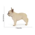 thumbnail image 3 of Figura de juguete con forma de animal en miniatura con forma de bulldog para decoración del hogar pa, 3 of 5
