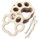 thumbnail image 1 of 20 Wooden Pendants Unfinished Adorable Wood Slices Wooden Ornament with 20 Ropes, 1 of 4