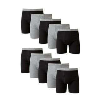 Hanes Men's Boxer Briefs with Comfort Flex Waistband 5-Pack - Walmart.com