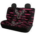 thumbnail image 2 of Pzuqiu Car Seat Covers Softy Durable Car Seat Cushion Polyester Breathable Protection, Fit for Cars Sedans Trucks, American Flag Deer Design, 2 of 10