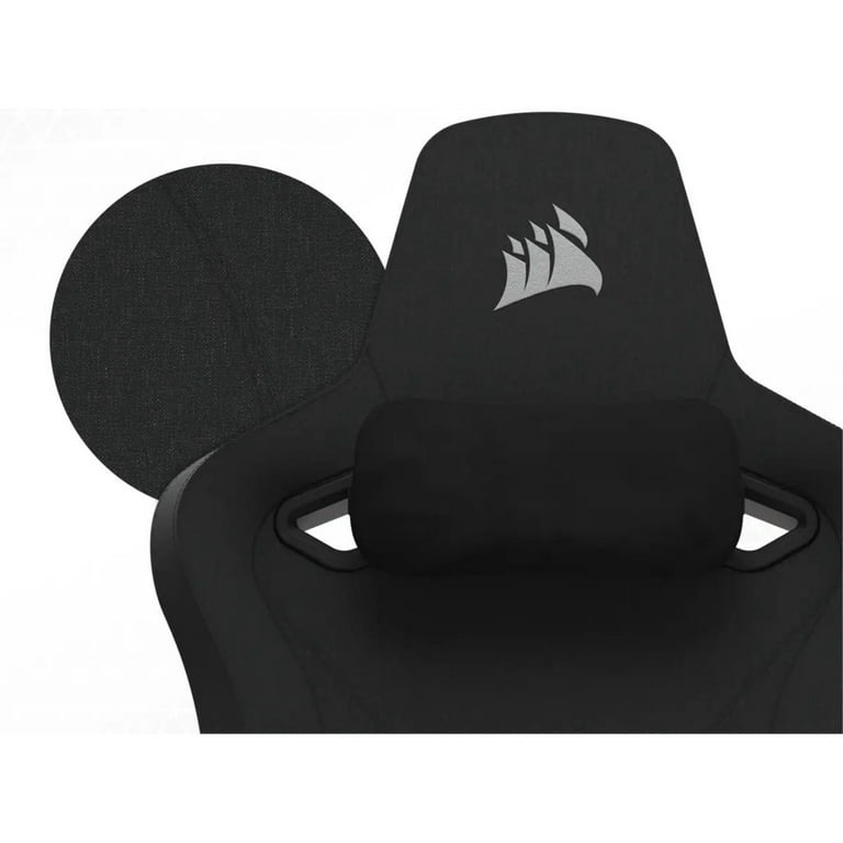 Black/Black Corsair TC200 Soft Fabric Gaming Chair CF9010049WW