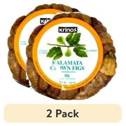 (2 pack) Krinos Dried Kalamata Crown Figs - 14oz Naturally Sun Dried