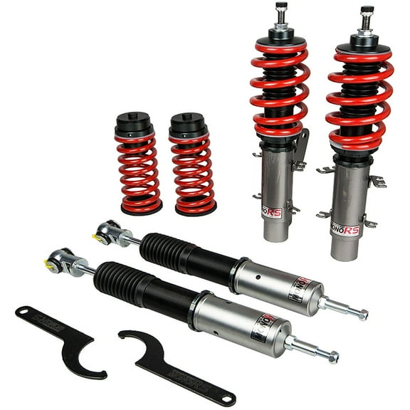Godspeed (MRS1860-B) Audi A3 (8L) 1999-2005 MonoRS Coilover Adjustable Suspension 32 Levels of Dampening with Monotube shock design