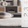 thumbnail image 4 of SAFAVIEH Ebony Layton Abstract Runner Rug, Grey/Ivory, 2'3" x 9', 4 of 10