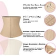 thumbnail image 5 of VASLANDA Maternity Belly Band Postpartum Recovery Belt Waist Trainer Abdominal Wrap C-section Postnatal Girdle, 5 of 7
