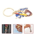thumbnail image 4 of CIMAXIC Party Mini Baseball Bat Keychain: Sports Ball Pendant Decorative Alloy Baseball Key Ring For Backpacks Bags Sports Fans Party Favors,2.95"X1.5"X0.2", 4 of 4