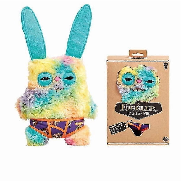 Original Fuggler Plush Toy Ugly Tooth Monster Wide Eyed Weirdo Annoyed Alien Reek-O Suspicious Fox Stuffed Fuggler Peluche Doll