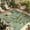 Green, variant on Spring White Flowers Indoor Outdoor Rugs 3x5 Ft, Green Lights Candles Watercolors Outdoor Patio Rugs Mat Washable Outside Area Rugs Carpet for Porch Deck RV Camping Pool Balcony Backyard
