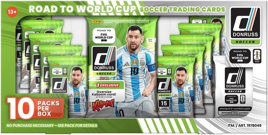 2026 Panini Donruss Soccer Road to the FIFA World Cup Collection Box