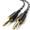 thumbnail image 3 of 3.5mm Aux Audio Cable for Car, Phone, Computer, Headphones, Gold-Plated, 10-ft, 3 of 5