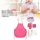 thumbnail image 1 of Juego de cocina para niños ANGGREK delantal de Juguetes de cocina DIY, 1 of 8