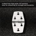 thumbnail image 1 of High-Grade 316 Stainless Steel Marine Hinge (76*38mm) - Mirror-Polished, Corrosion-Resistant for Saltwater, Integrated Latch for Secure Closure, Direct Replacement for Worn Hinges, Ideal for Yacht, 1 of 6