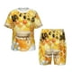 thumbnail image 1 of Balery Honey Bee Conjunto de Pijama Infantil de Manga Corta con Estampado – Ropa de Dormir de Algodón Suave-XX-Large, 1 of 6