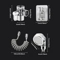 Sink Faucet Hose Sprayer Hair Washing Hand Shower Spray Faucet