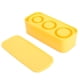thumbnail image 2 of Molde Para Cubitos De Hielo, Bandeja Para Cubitos De Hielo De Gran Capacidad Con Tapa, Fabricante De Cubitos De Hielo Con Cilindro Hueco De Silicona De Fácil Liberación, 2 of 7