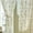 White tassel, variant on Korean Daisy Curtains Road Pocket Shade Curtain Floral Tassel for Kitchen Bedroom Living Room Bay Window Cabinet Curtain