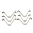 thumbnail image 4 of Amdohai 6pcs Kayak Paddle Ressort Clips Tente Pôle Clips Bouton Poussoir Ressort Snap Clip Verrouillage Tube Broche, 4 of 8