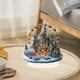 thumbnail image 4 of Castillo de invierno navideño con noria, decoración de escritorio acrílica, decoración navideña, 4 of 6