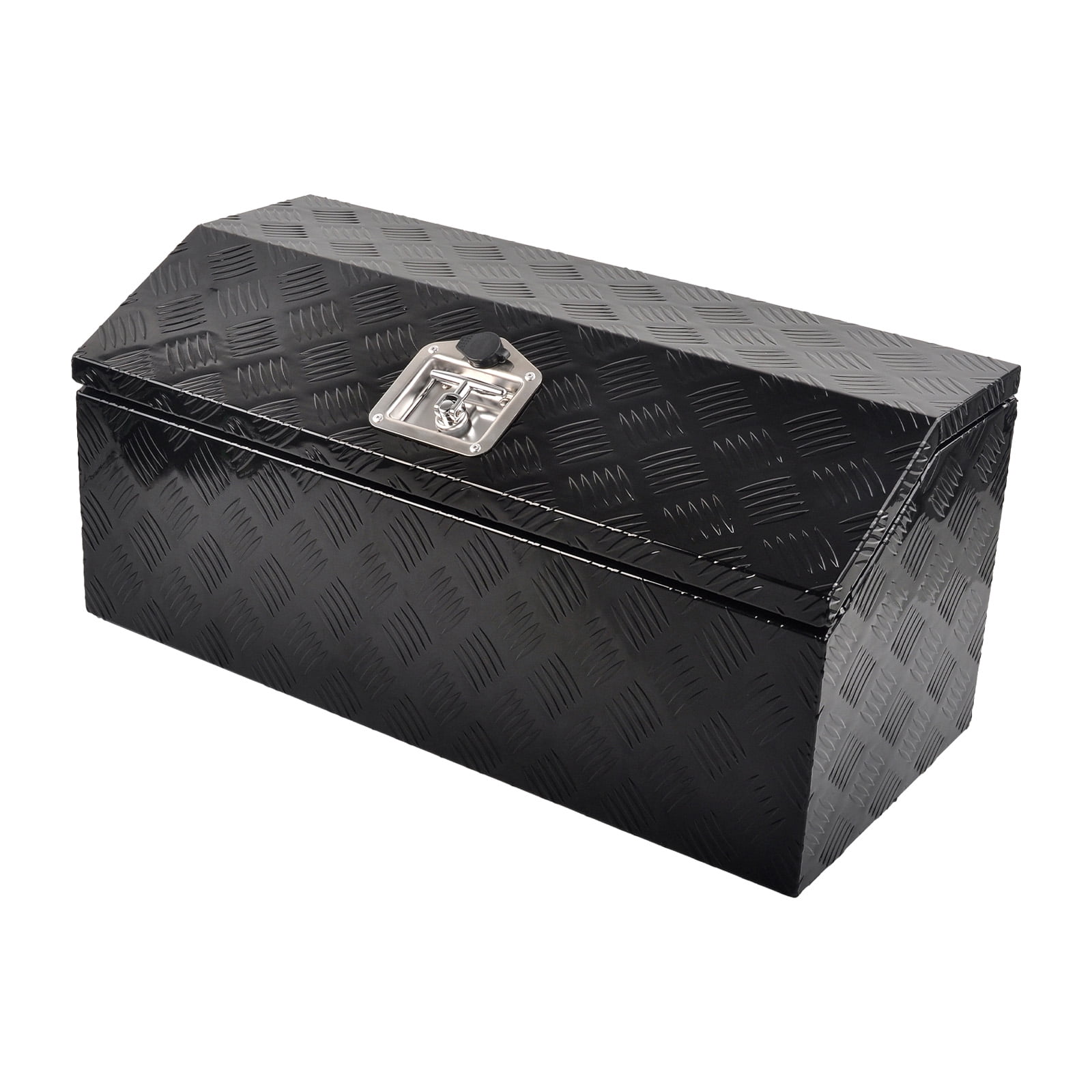 30x13.2x13.5 Inch Aluminum Trailer Tongue Tool Box Truck Box for Pickup Storage RV