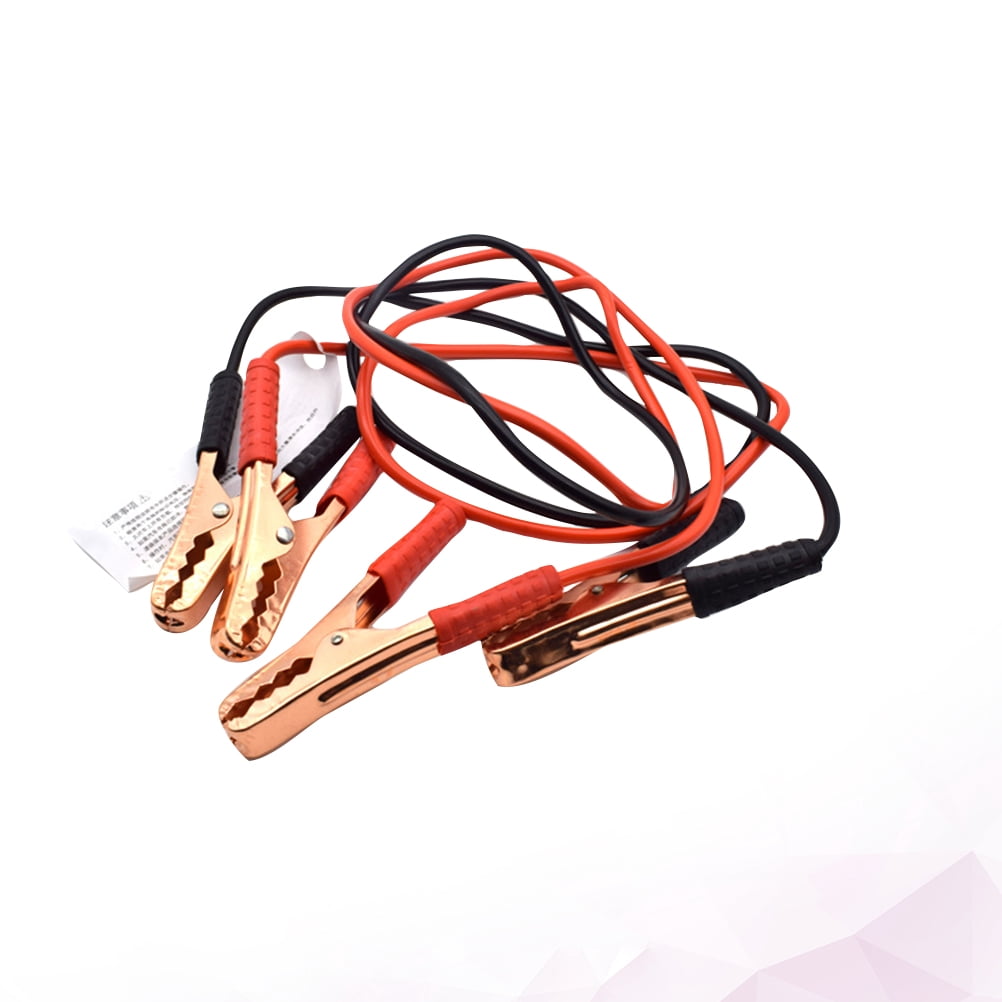 LOLIPPYY 1Pcs Jump Starter Power Cords Emergency Cable for Automobile Owners Copper Plastic 220X5cm