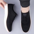 thumbnail image 5 of Men's Casual Dress Sneakers Comfortable Oxfords Business Mesh Walking Loafers Fashion Lightweight Breathable Soft Sole Black 6.5 US, 5 of 7