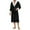 A-Black, variant on Wyobmus Mens Fleece Robe Plush Fluffy V Neck Soft Bathrobe Long Sherpa Shaggy Fuzzy Spa Bath Robe With Waistband A-Black