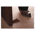 thumbnail image 3 of Master Caster Big Foot Doorstop, No Slip Rubber Wedge, 2.25w x 4.75d x 1.25h, Brown, Each, 3 of 3