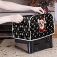 thumbnail image 2 of SEANATIVE 4 Slice Toaster Covers Christmas Corgi Bread Toaster Cover Toaster Dust Cove Small Xmas Snowflake Kitchen Appliance Protector, Keep from Dust Fingerprint, 2 of 7