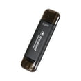thumbnail image 3 of Transcend 512GB, External SSD, ESD310C, USB 10Gbps, Type C/A, Black, 3 of 5