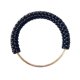 thumbnail image 2 of Mango de anillo, bolso redondo DIY, bolso de ganchillo con perlas de imitación, accesorios con asa para bolso Negro, 2 of 9