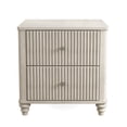 thumbnail image 3 of Tcbosik 2-Drawer Nightstand for Bedroom, Modern Bedside Table, End Table for Living Room, Bedroom, Beige, 3 of 8
