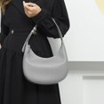 thumbnail image 3 of Bolso Hombro PU para Mujer Bolso para Axilas Bolso Cruzado Con (gris), 3 of 3