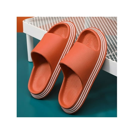 

Harsuny Women & Men Bath Casual Slide Sandals Comfy Lightweight Open Toe Shower Slippers Home Soft Slip On